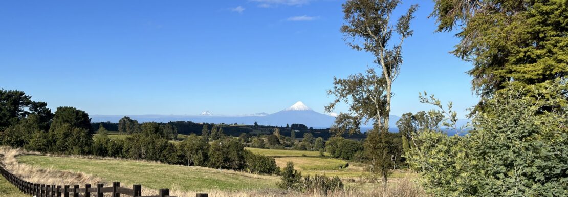 Venta parcelas con hermosa vista al volcán